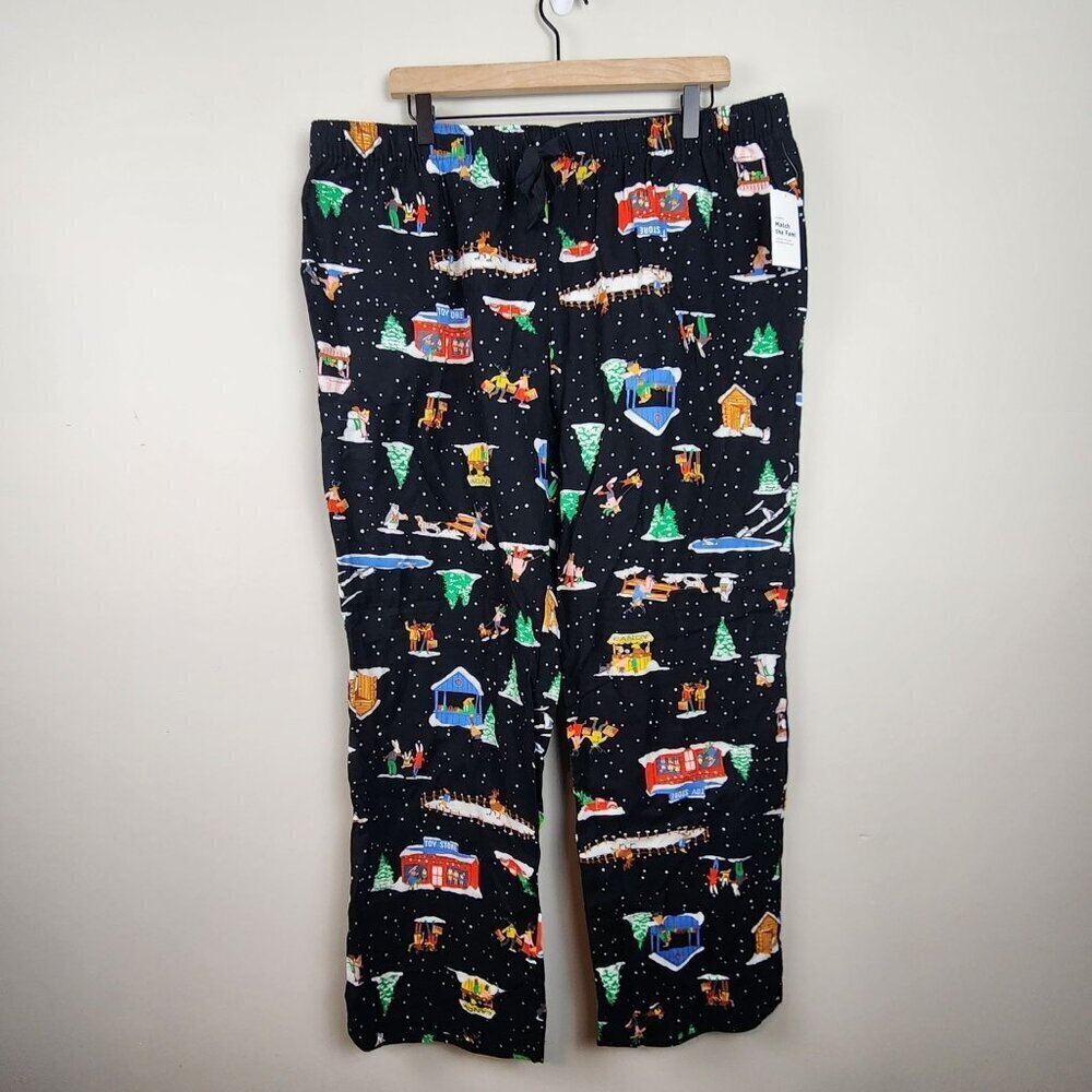 New Old Navy sz XL women flannel Christmas winter holiday pants